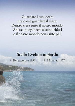 Modello di ricordino — catalogo Dragano 49