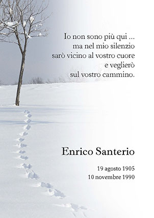 Modello di ricordino — catalogo Dragano 65