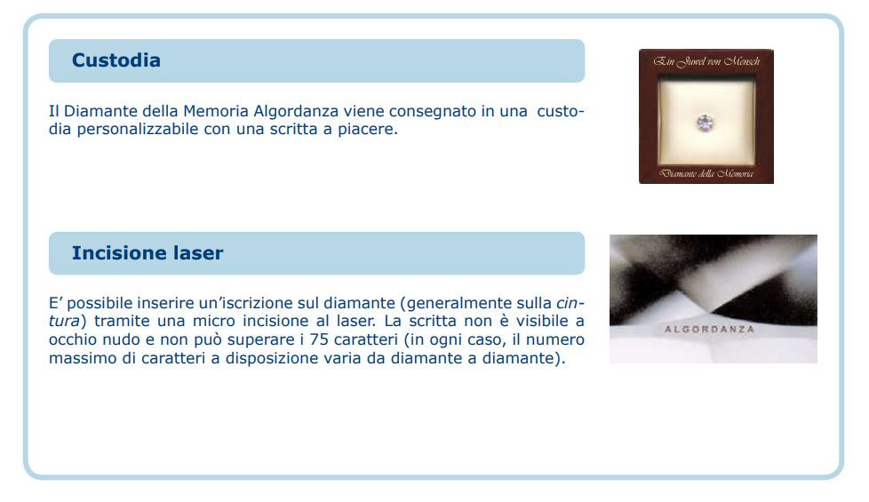 Diamante della Memoria Algordanza — Dragano 8